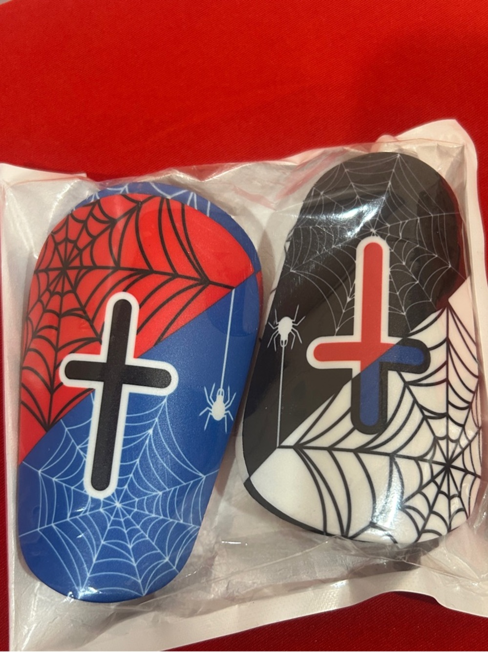 Mini soccer shin guards